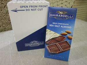 lot 275 image: (B-1) 12 Large Milk Chocolate Sea S...