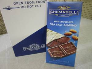 lot 278 image: (B-1) 12 Large Milk Chocolate Sea S...