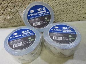 lot 287 image: (G-1) 3 Rolls of Polyken 367-17 Foi...