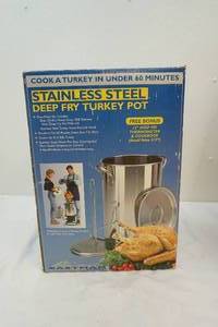 Turkey deep fry pot
