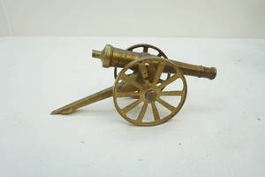 Vintage metal cannon