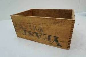 Antique wooden box