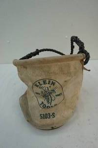 Vintage linemans bucket