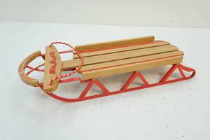 Wooden sled