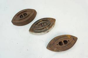 Vintage hand irons