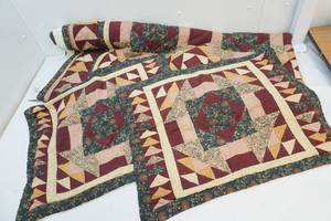 Quilt, pillowcases