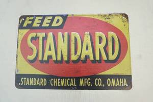 Metal sign