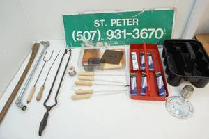 tool trays, sodering items