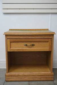 ruler designed end table