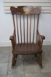 antique rocking chair