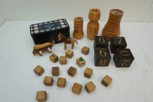 poker set. Blocks