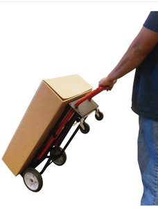 lot 80 image: 300500 lb. Capacity Convertible Hand Truck by Milwaukee, Its Retail Price is $64.98