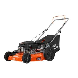 lot 15 image: 21 in. 170cc OHV Walk Behind Gas Push Mower 3-in-1 Mulch, Side Discharge, and Rear Bag The retail price $214.69