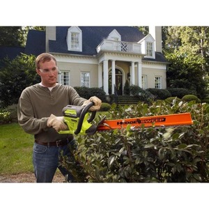 lot 61 image: 40V 24 in. Cordless Battery Hedge Trimmer (Tool Only) The retail price $84.97