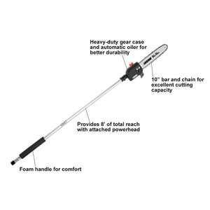 lot 98 image: PAS Power Pole Saw Attachment The retail price $199.00
