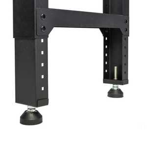 lot 110 image: 4 ft. to 6 ft. Adjustable Steel Workbench Frame The retail price $96.29