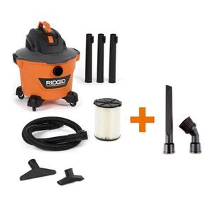 lot 146 image: 9 Gal. 4.25-Peak HP NXT WetDry Shop Vacuum with Filter, Hose, 3 Extension Wands and 4 Accessories