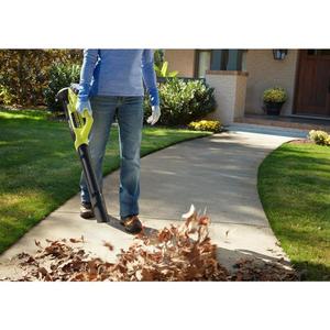 lot 157 image: ONE 18V 90 MPH 200 CFM Cordless Battery Leaf BlowerSweeper (Tool Only) The retail price $59.97