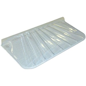 lot 47 image: 57 in. x 4 in. Polyethylene Rectangular Low Profile Window Well Cover by MacCourt Iit RETAIL PRICE IS $142