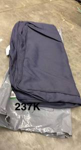 lot 237 image: Universal CushionGuard Midnight Deep Seat Slipcover Set by Hampton Bay Its RETAIL PRICE is $129