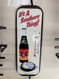 lot 2 image: RC Cola Its A Southern Thing Thermometer