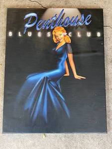 lot 6 image: Penthouse Blues Club Art by Ralph Burch