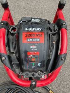 lot 16 image: Husky Gas Powered Pressure Washer