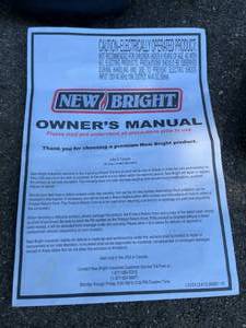 lot 26 image: Large New Bright Grave Digger Remote Control Truck