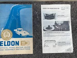 lot 66 image: Vintage Strombecker International Road Race Set
