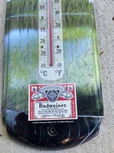 lot 89 image: Budweiser Thermometer