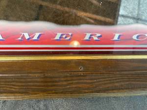 lot 96 image: Budweiser Mirror