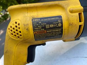 lot 103 image: DeWalt 12 inch VSR Hammer Drill