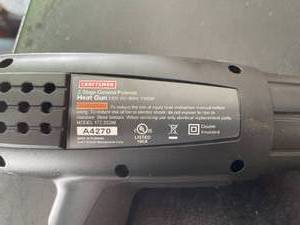 lot 123 image: Craftsman Two Stage Heat Gun