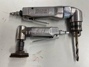 lot 148 image: Campbell Hausfeld Pneumatic Drill and Grinder