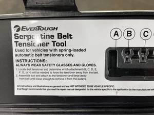 lot 173 image: Evertough Serpentine Belt Tool
