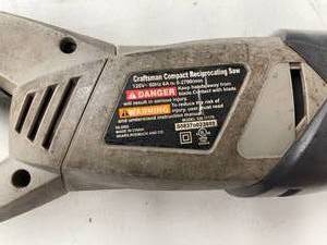 lot 182 image: Craftsman Compact Reciprocating Saw