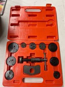 lot 209 image: Harbor Freight Tool Disc Brake Caliper Tool Set