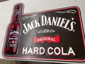 lot 232 image: Jack Daniels Metal Wall Sign