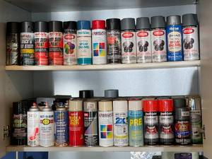 lot 239 image: Spray Paint Lot