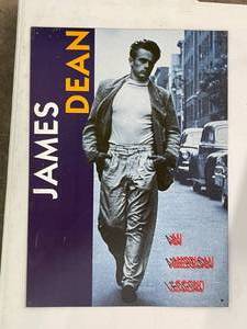lot 240 image: James Dean Metal Wall Sign