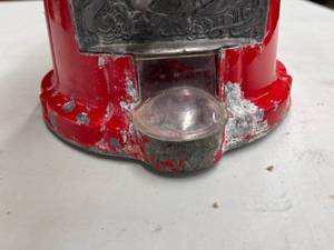 lot 313 image: Gumball Machine Full of Vintage Marbles