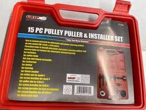 lot 346 image: Grip 15 Piece Pullet Puller Aand Installer Set