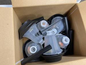 lot 357 image: Malibu 6 Piece Solar Yard Light Set