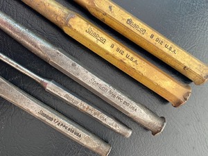 lot 137A image: Snap On Brand Tools Punches and Chisel