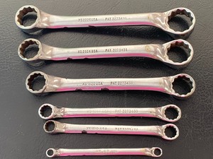 lot 137 image: Snap On Six Piece Double Sided Wrench Set