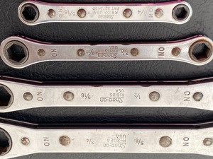 lot 280 image: (4) Snap On Branch Wrenches