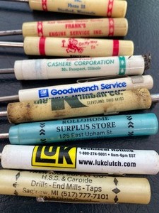 lot 299 image: Small Vintage Advertising Screwdrivers