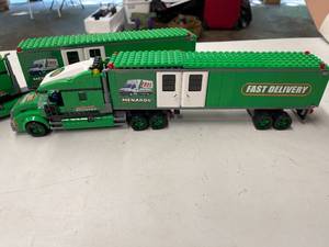 lot 377 image: 2 Lego-Like Menards Trucks