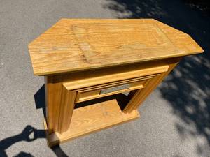 lot 432 image: Wooden Fireplace Frame