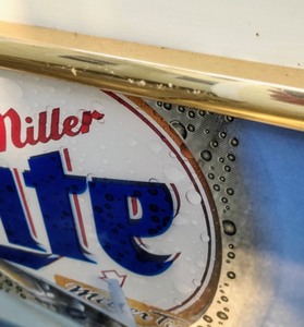 lot 263 image: Miller Lite Navy Proud Sign